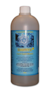 biotite 32 oz. bottle. For adding to water to purify and create safe drinking water.